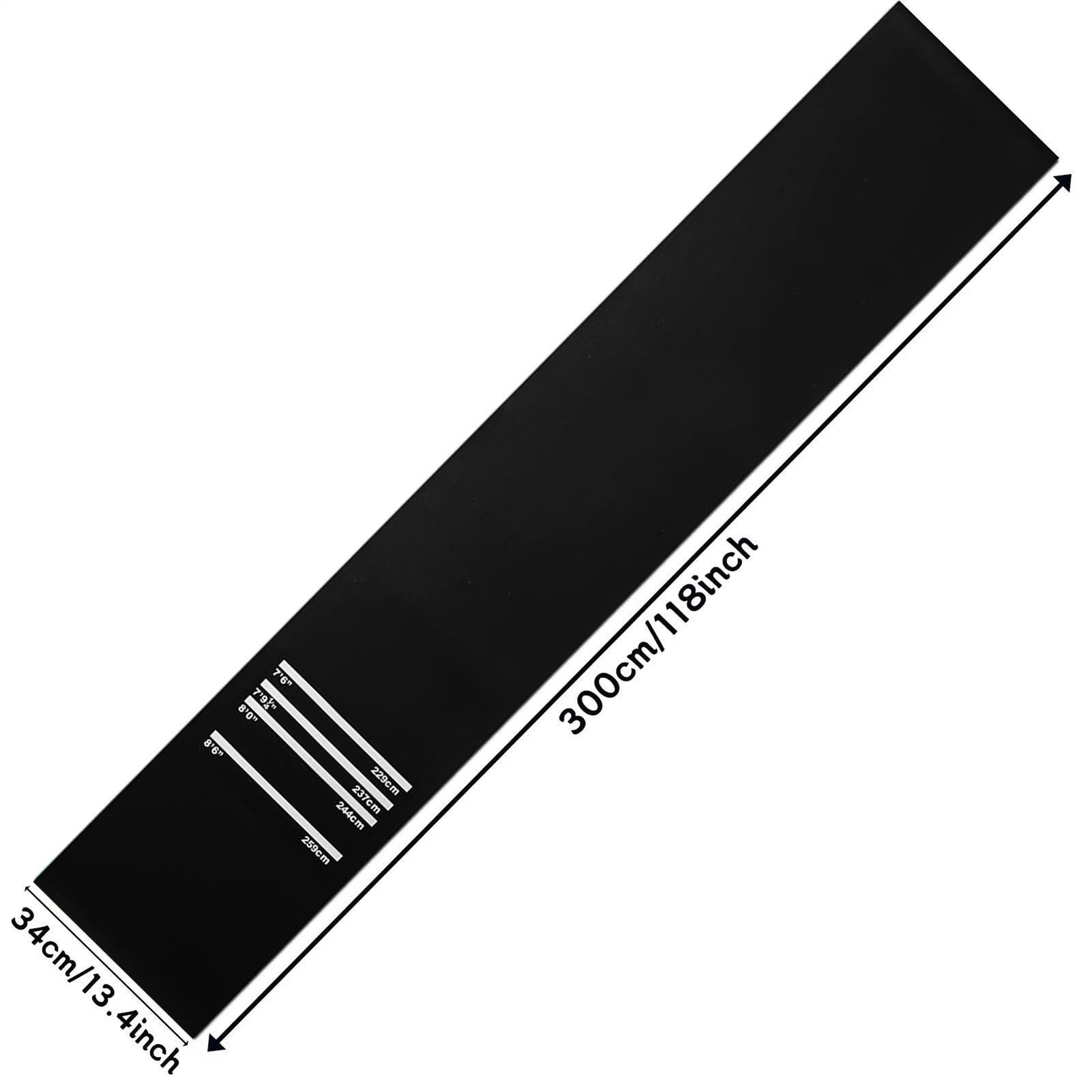 Amazon.co.jp: 床用ダーツマット、34X300CM クリスタルベルベット滑り